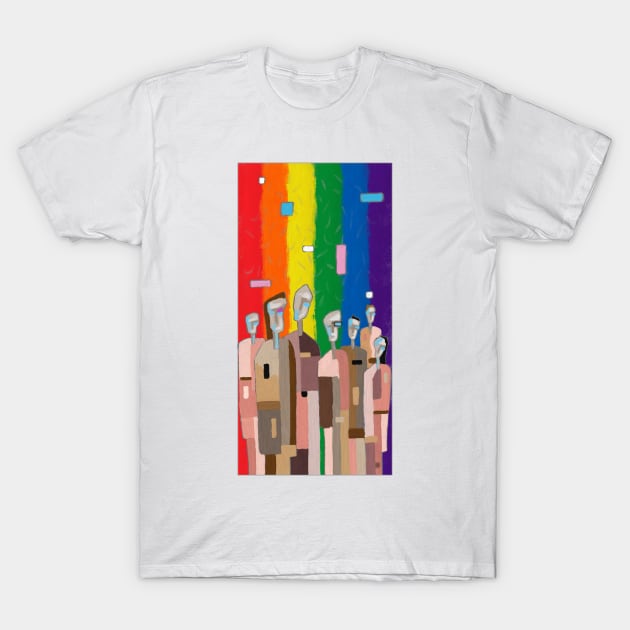 Together With Pride T-Shirt by FabrizioX